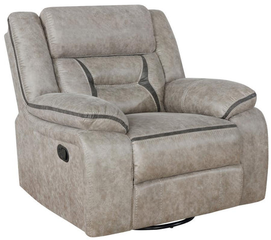 Greer - Swivel Glider Recliner - Beige