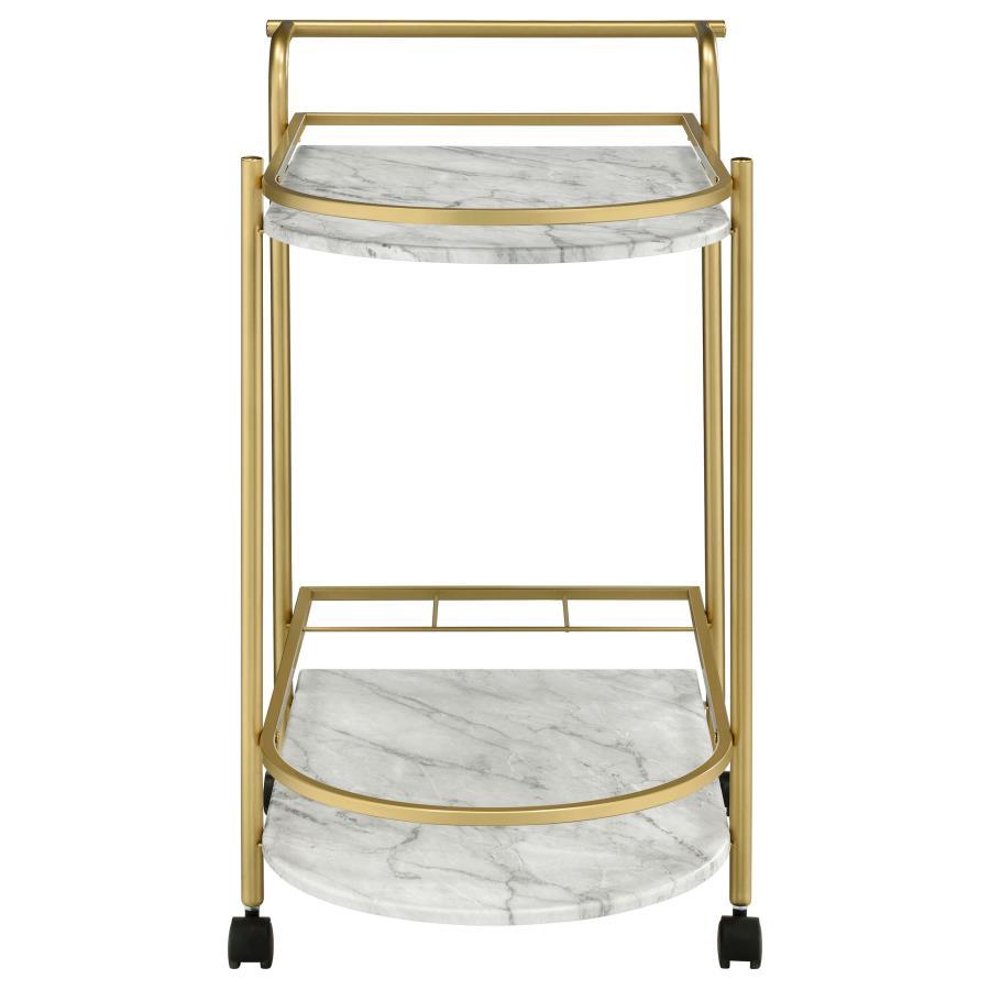 Desiree - Serving Cart - Yellow