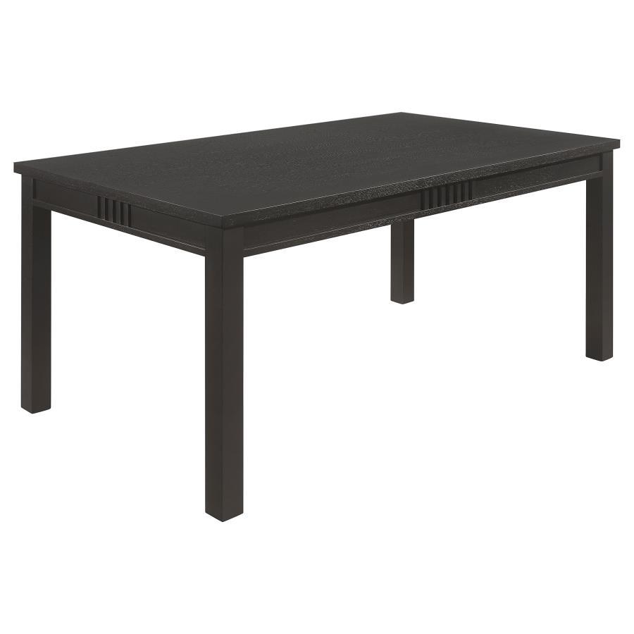 Dining Table - Black - Wood