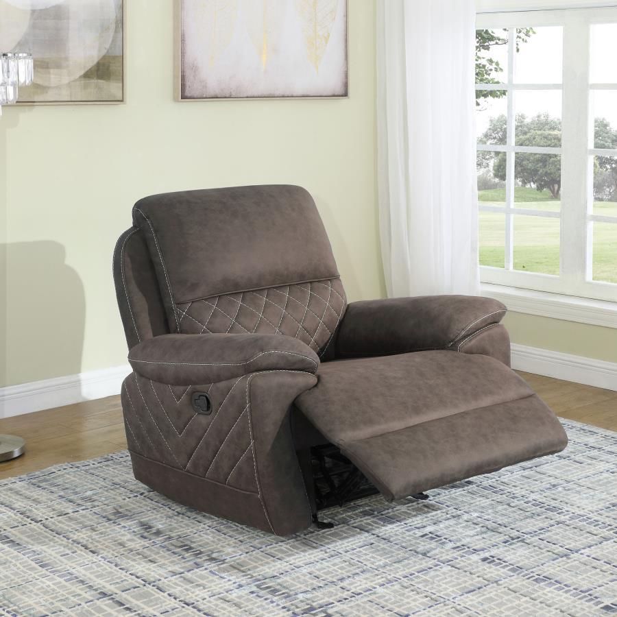 Variel - Glider Recliner - Brown