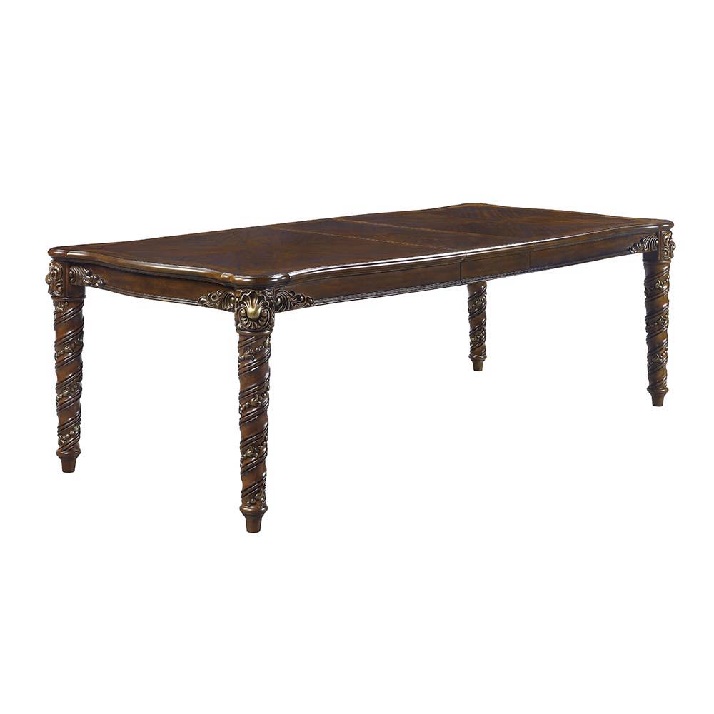 Devayne - Dining Table - Dark Walnut Finish