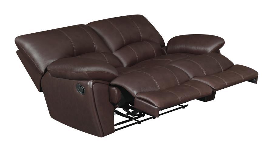 Clifford - Pillow Top Arm Motion Loveseat - Brown