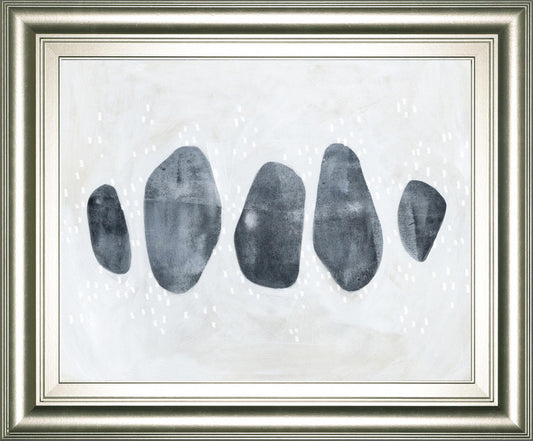 Stone Collection I By Emma Scarvey 22x26 - Dark Gray