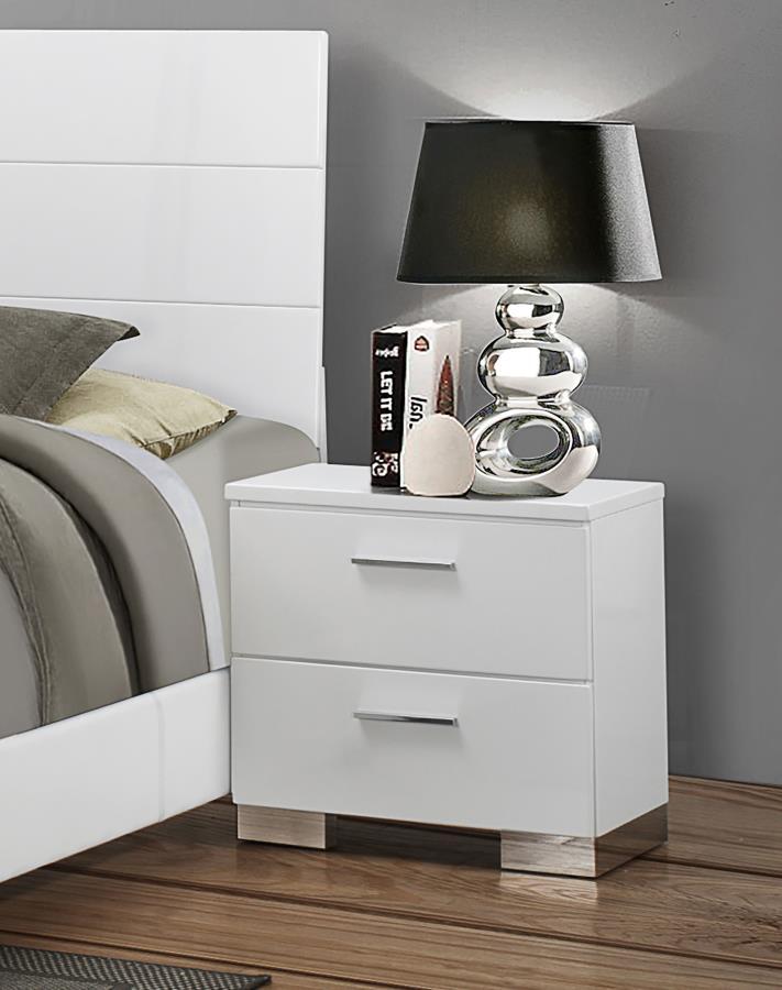 Felicity - Nightstand - White