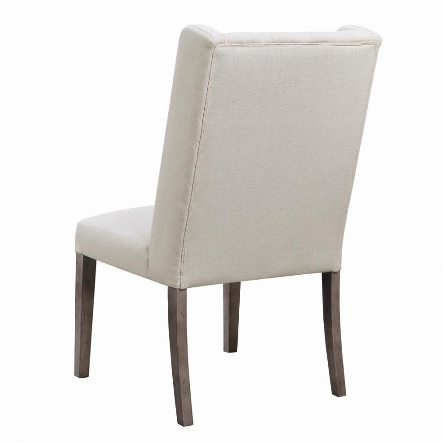 Batson - Tufted Side Chair (Set of 2) - Brown