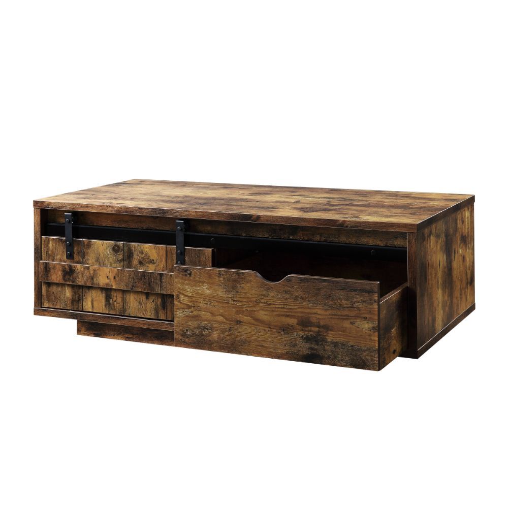 Bellarosa - Coffee Table - Rustic Oak Finish