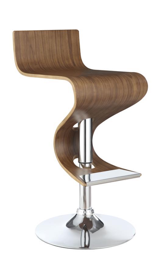 Covina - Adjustable Bar Stool - Brown