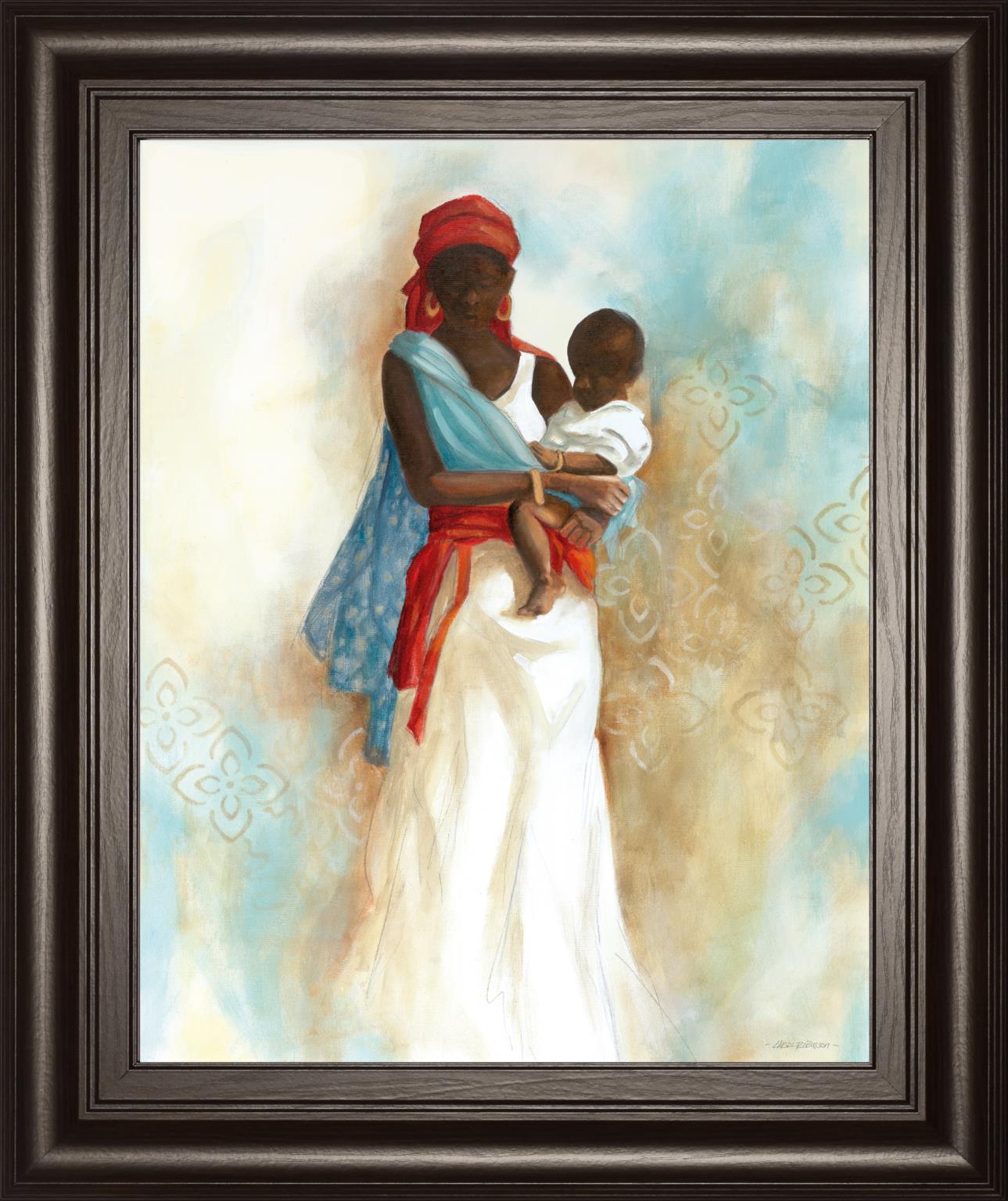 Power of Love I By Carol Robinson 22x26 - Blue